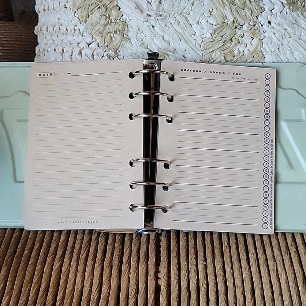 Little Earth Productions, recycled Colorado license plate, notebook/address book